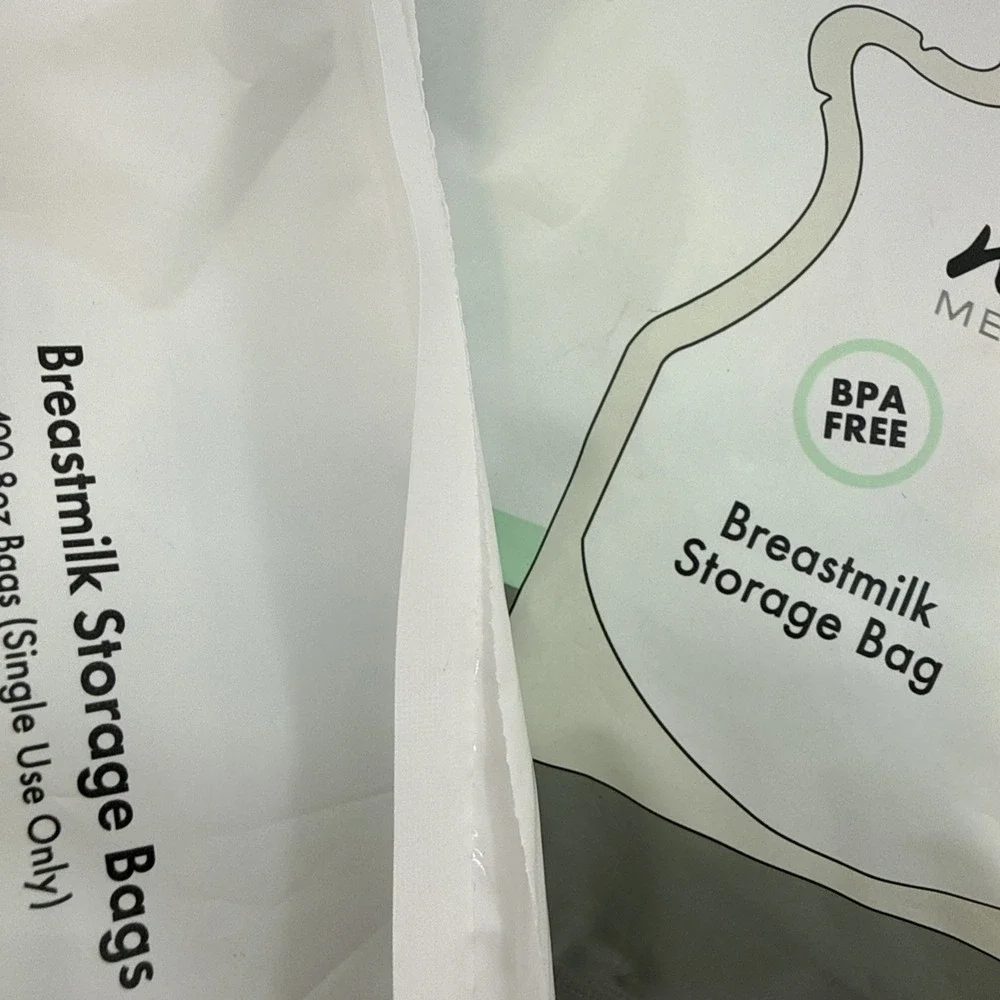 4x Motif Medical Breast Milk Storage Bags 8oz Single Use Bags 100 count BPA-Free
